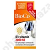 Kép 1/2 - BioCo D3-vitamin 2000 NE tabletta  100X