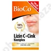 Kép 1/2 - BioCo Lizin C + Cink Komplex étrend-kiegészítő tabletta 100 x 1,05 g (105 g)