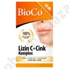 Kép 1/2 - BioCo Lizin C + Cink Komplex étrend-kiegészítő tabletta 30 x 1,05 g (31,5 g)