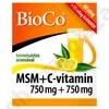 Kép 1/2 - Bioco MSM+ C vitamin 750mg+ 750mg italpor 75adag