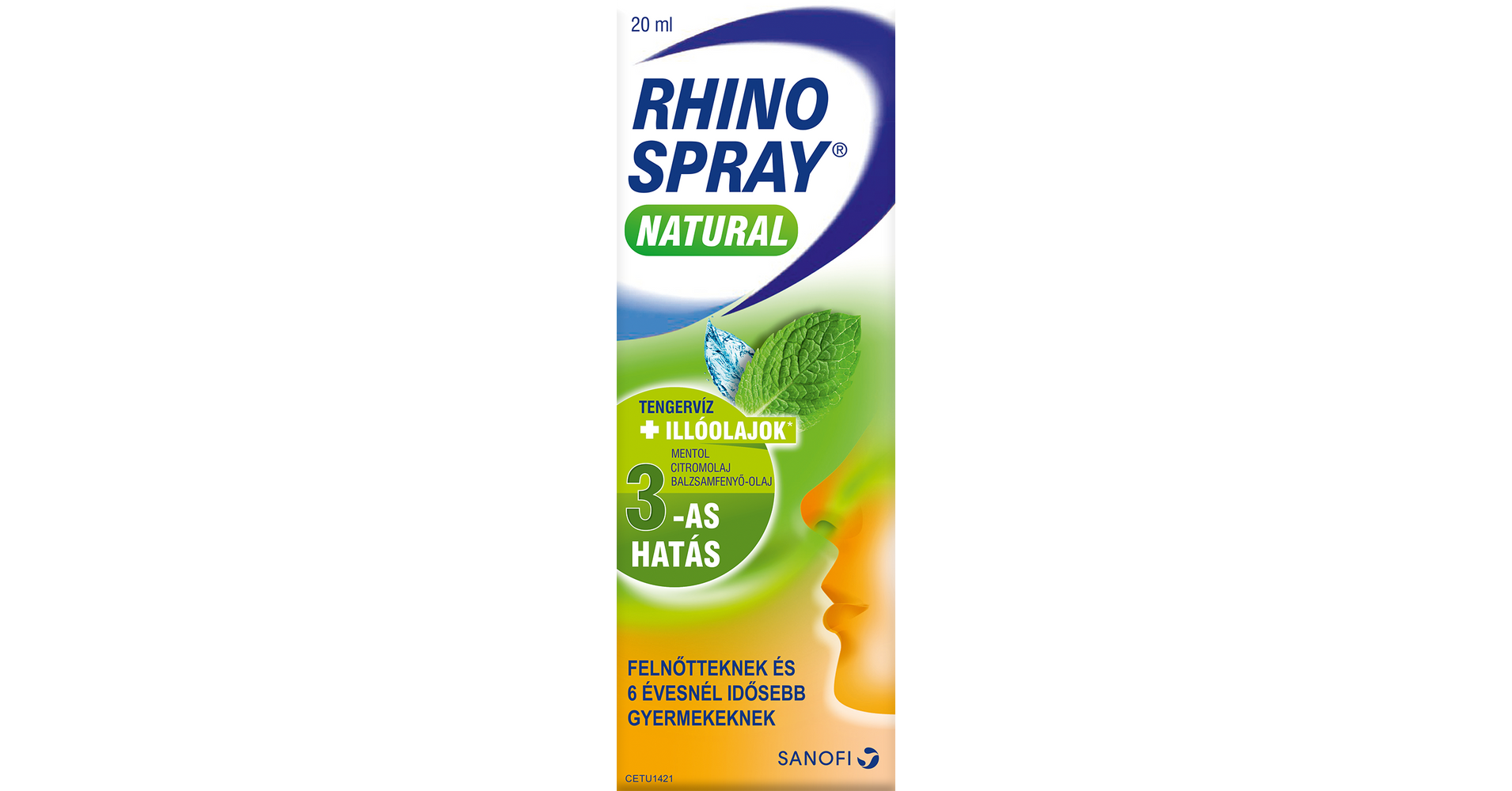 Rhinospray Natural orrspray 20ml MEGSZŰNT!