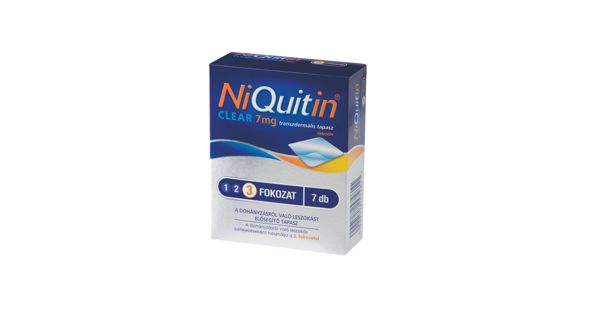 NIQUITIN CLEAR 14 mg transzdermális tapasz