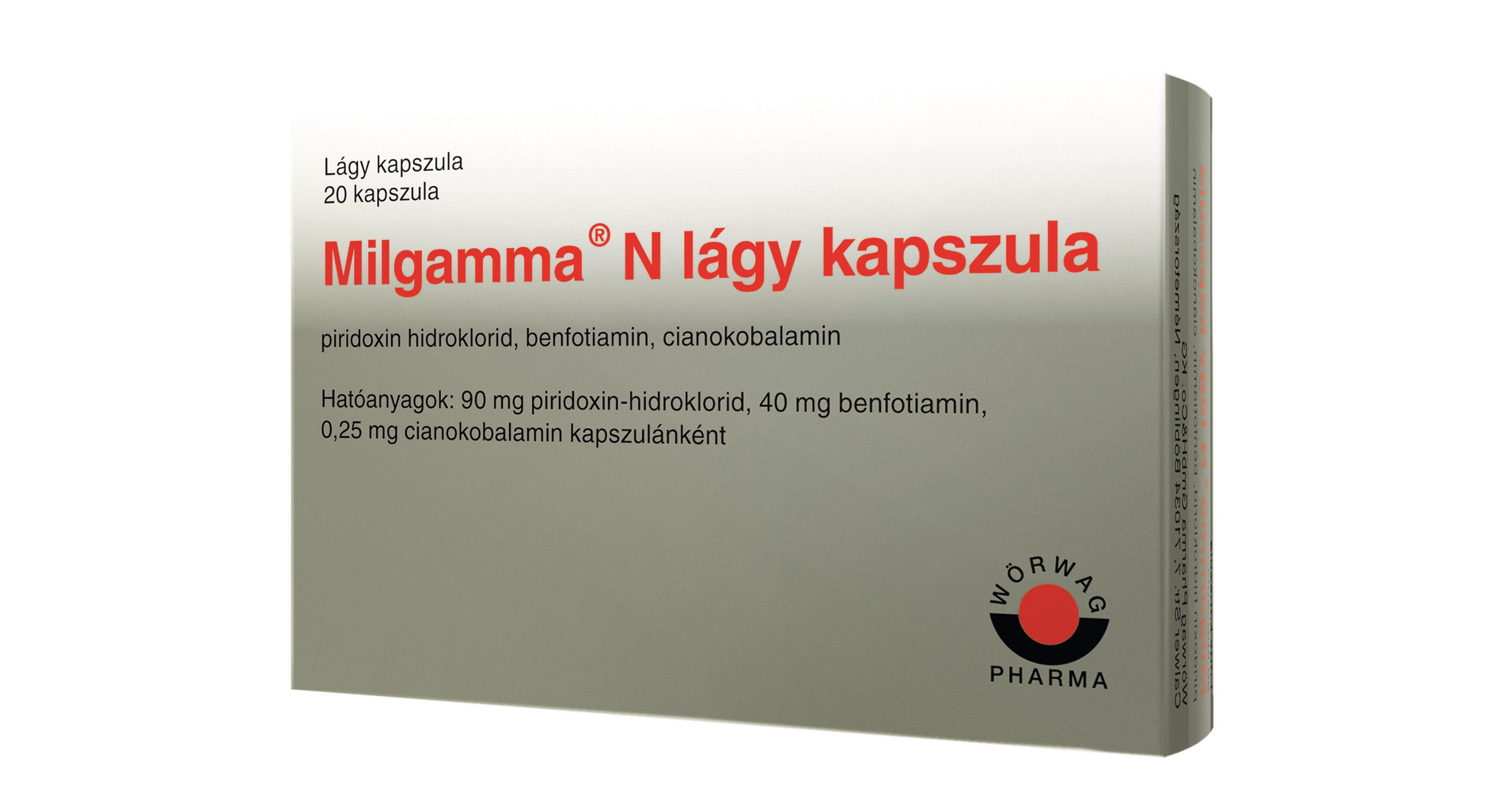 MILGAMMA N lágy kapszula - Gyógyszerkereső - Háforgachpince.hu