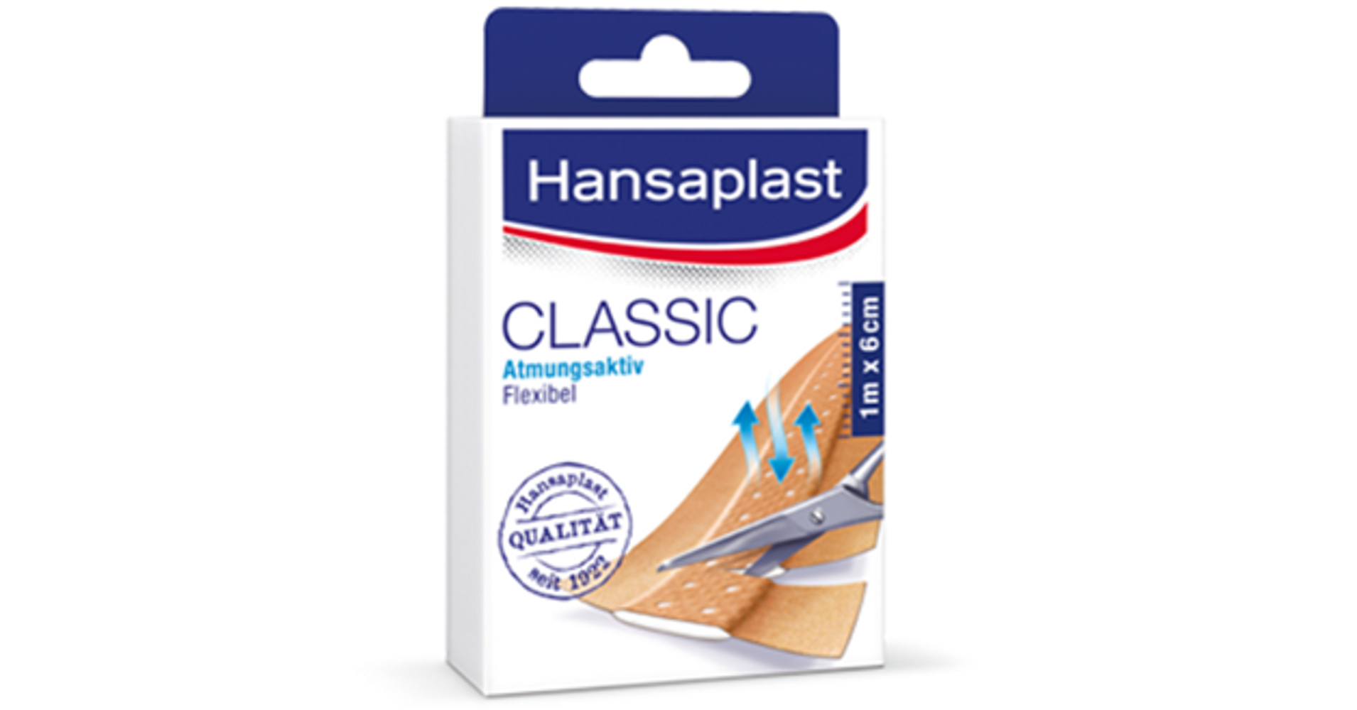 Hansaplast Classic Sebtapasz 1m X 6cm Sebek Hegek Fekélyek