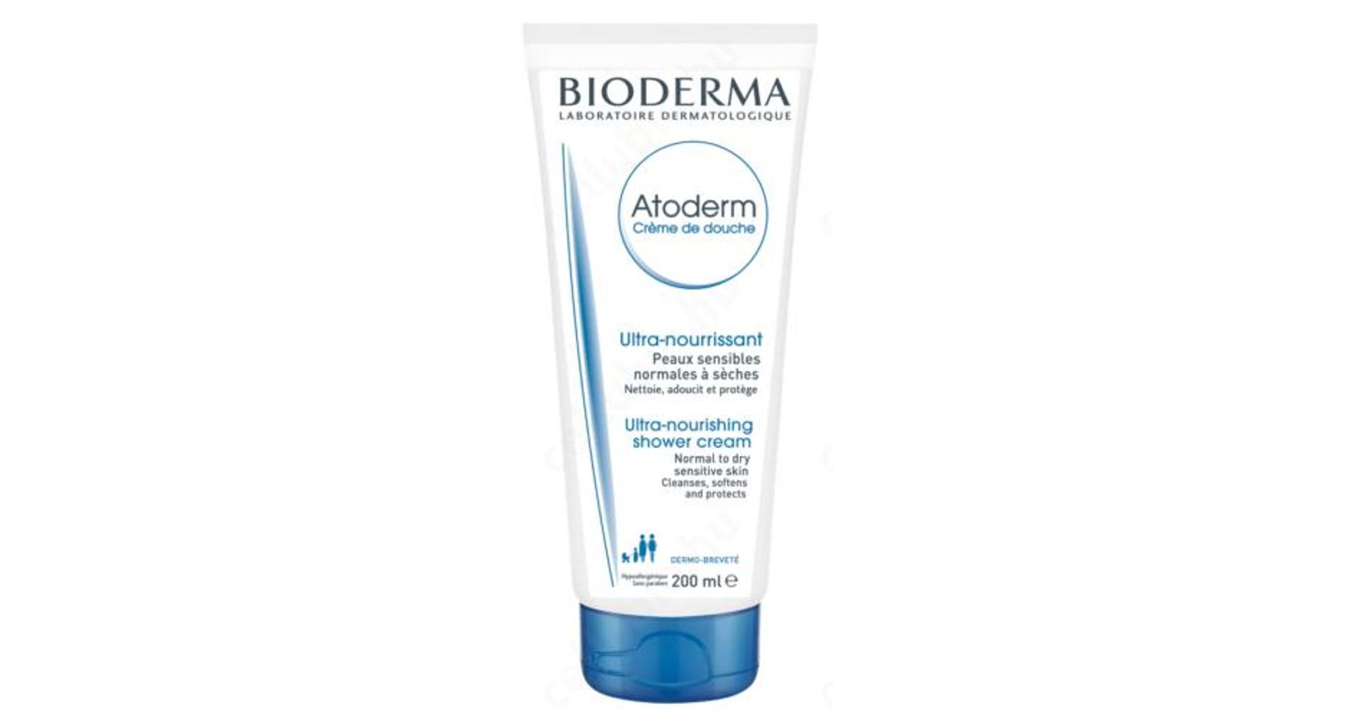 Bioderma Atoderm krém tusfűrdő 200ml - Atopiás dermatitis, ekcéma