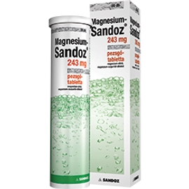 Magnesium-Sandoz 243mg pezsgőtabletta 20x
