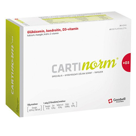 Cartinorm + D3 filmtabletta 60db
