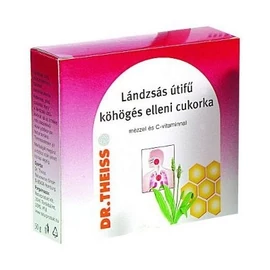 Dr. Theiss Lándzsás útifű köhögés elleni cukorka mézzel és C-vitaminnal 50g