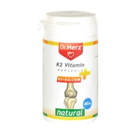 Dr. Herz K2 Vitamin + D3+Kalcium kapszula 60x