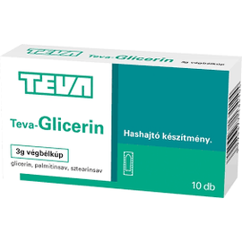 Teva-Glicerin 3g végbélkúp 10x