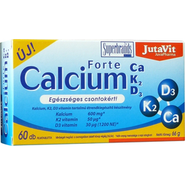 JutaVit Calcium Forte Ca/K2/D3 60x