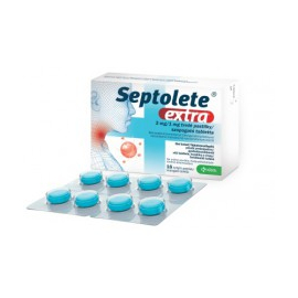 Septolete extra 3mg/1mg szopogató tabletta 16x