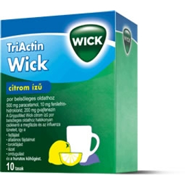 Wick TriActin citrom ízű por belsőleges oldathoz 10x