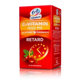 1x1 Vitamin C-vitamin 1000mg Retard D3+Csipkebogyó 50X