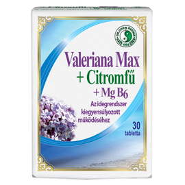 Dr. Chen Valeriana Max+Citromfű+Mg B6 tabletta 30X