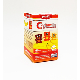 Jutavit C-vitamin banánízű gumivitamin 60X