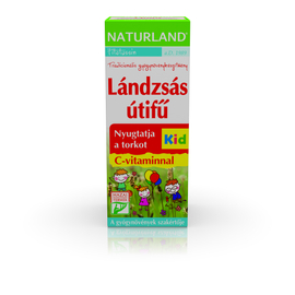 Naturland lándzsás utifű C-vitaminnal Kid szirup 150ml