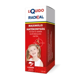 LiQuido Radical tetű és serke ító sampon 125 ml