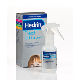 Hedrin Treat & Go fejtetű és serkeírtó spray 60 ml