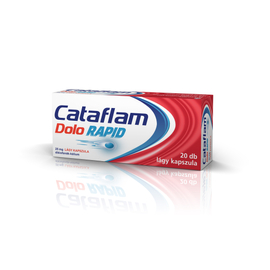 Cataflam Dolo Rapid  25 mg lágy kapszula 20X