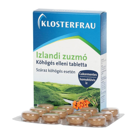 Klosterfrau izlandi zuzmó tabletta köhögés ellen 24X