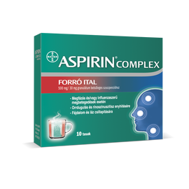 Aspirin Complex forró ital 500mg/30g 10X