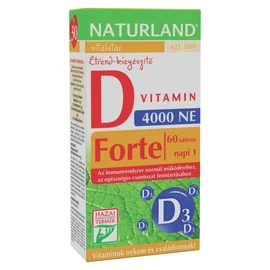 Naturland D-vitamin Forte tabletta 60X