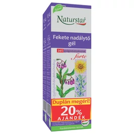 Naturstar Fekete nadálytő fél forte dupla 2X60ml