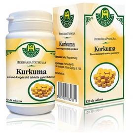 Herbária kurkuma gyömbér tabletta 120X