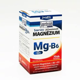 Jutavit szerves magnézium+B6-vitamin+D3-vitamin 70X