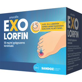EXOLORFIN 50 mg/ml gyógyszeres körömlakk 2,5ml