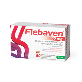 Flebaven 500 mg filmtabletta 60X