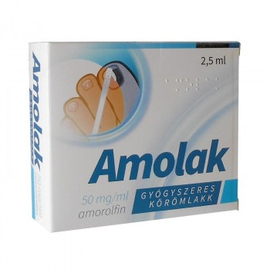 AMOLAK 50 mg/ml gyógyszeres körömlakk