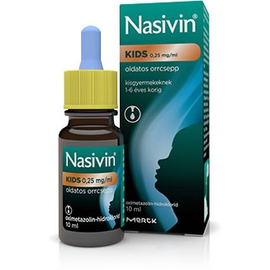 Nasivin Kids 0,25mg/ml oldatos orrcsepp 10ml