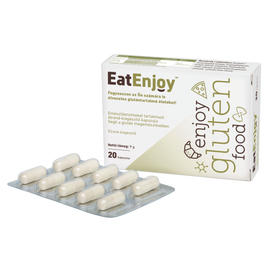 EatEnjoy emésztőenzimeket tartalmazó étrend-kiegészítő kapszula 20X