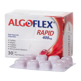 Algoflex Rapid 400 mg lágy kapszula 30X