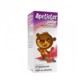 Apetister Junior málna-feketeribizli ízesítéssel 100ml