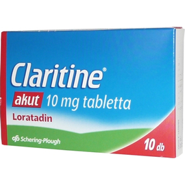 Claritine 10mg tabletta 10x