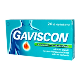 Gaviscon rágótabletta 24x