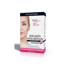 Interherb Kollagén &amp; Hyaluronsav Intense tabletta 30X