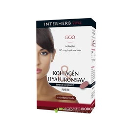 Interherb Kollagén & Hyaluronsav Szépségformula forte tabletta 30X