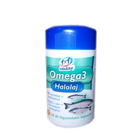 1x1 Vitaday Omega-3 halolaj lágy kapszula 60x