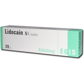 Lidocain 50mg/g kenőcs 20g