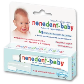 Nenedent baby tanulószett fogkrém+fogkefe 20ml
