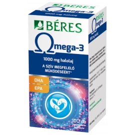 Béres 1000mg Omega-3 lágyzselatin kapszula 100x