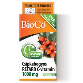 BioCo Csipkebogyós RETARD C-vitamin 1000 mg CSALÁDI CSOMAG filmtabletta 100X