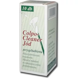 Colpo Cleaner jód pezsgőtabletta hüvelyöblítéshez 10x