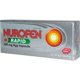 Nurofen Rapid 200 mg lágy kapszula 20X