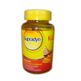 Supradyn Kids Omega-3 multivitamin gumicukor 30x