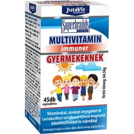 JutaVit Multivitamin Immunkomplex rágótabletta gyerekeknek 45x